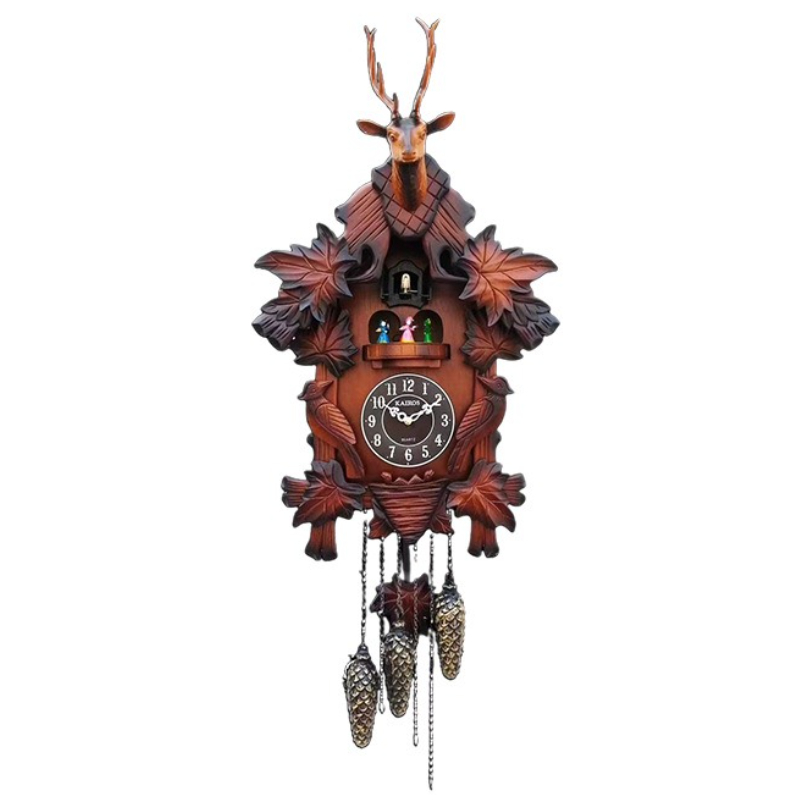 Luxury Lifestyle Watches - Koekoek Wandklok Massief Houten Klokken Woonkamer