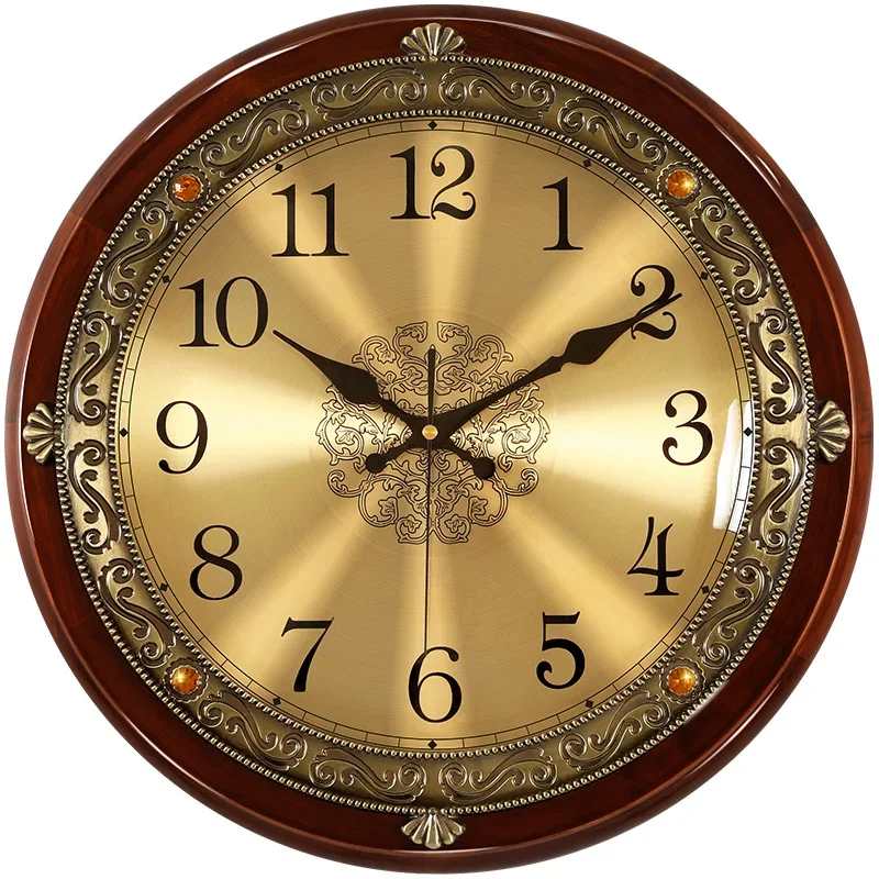 Luxury Lifestyle Watches - Luxe Houten Wandklok Metaal Retro Scandinavische