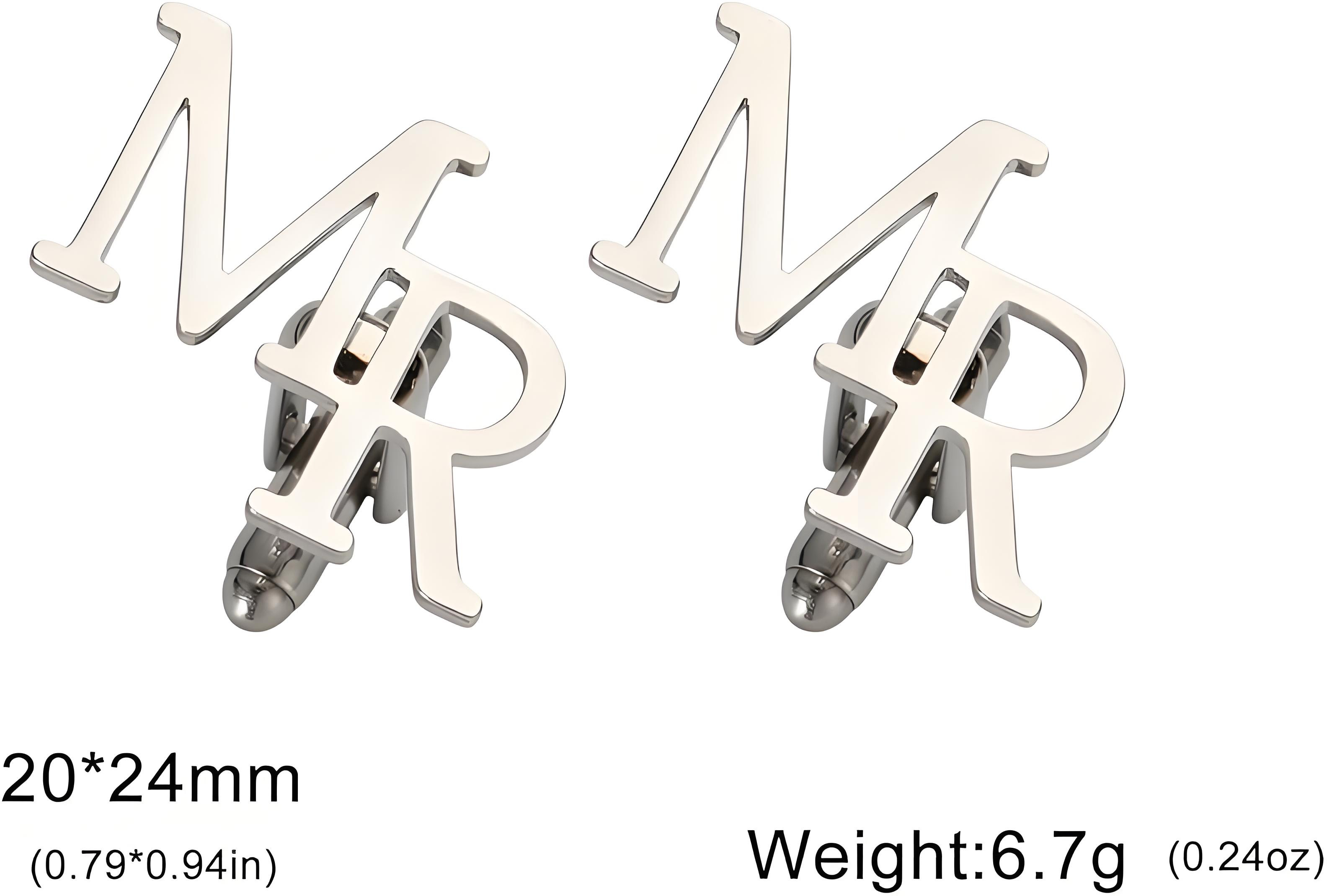 Monogram Cufflinks Set - Aangepaste vergulde 