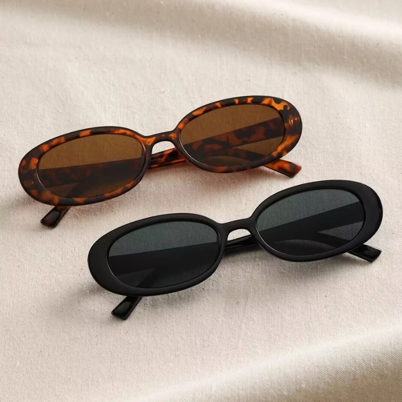 Luxury Lifestyle Store - Vintage ovale zonnebril dames luxe merkontwerper