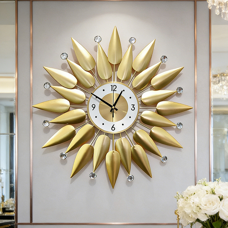 Luxe wandklok metalen wandklok - Luxury Lifestyle Watches recensie en prijs