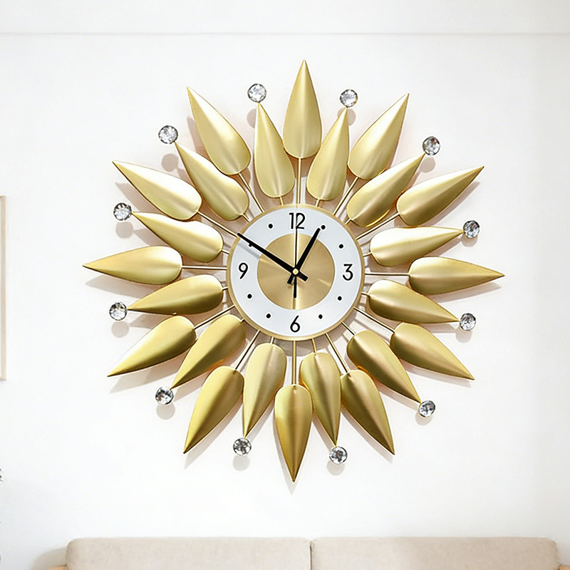 Luxe wandklok metalen wandklok - Luxury Lifestyle Watches recensie en prijs