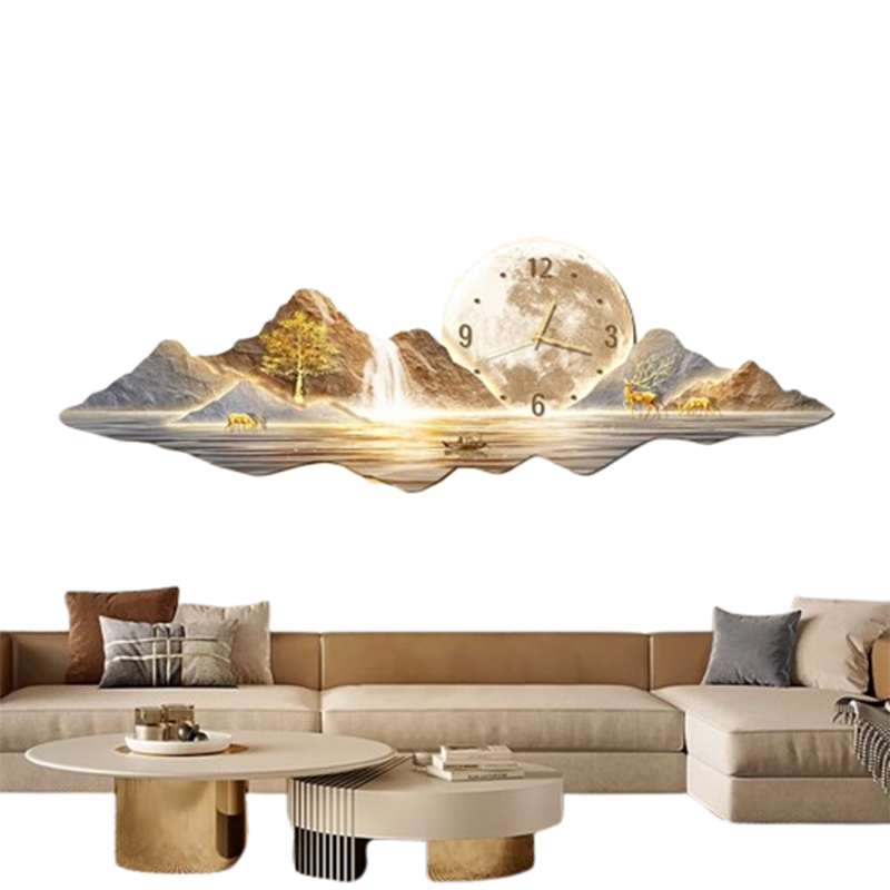 Noordse luxe design wandklok m - Luxury Lifestyle Watches recensie en prijs