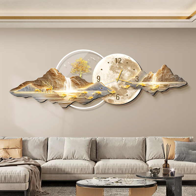 Noordse luxe design wandklok m - Luxury Lifestyle Watches recensie en prijs