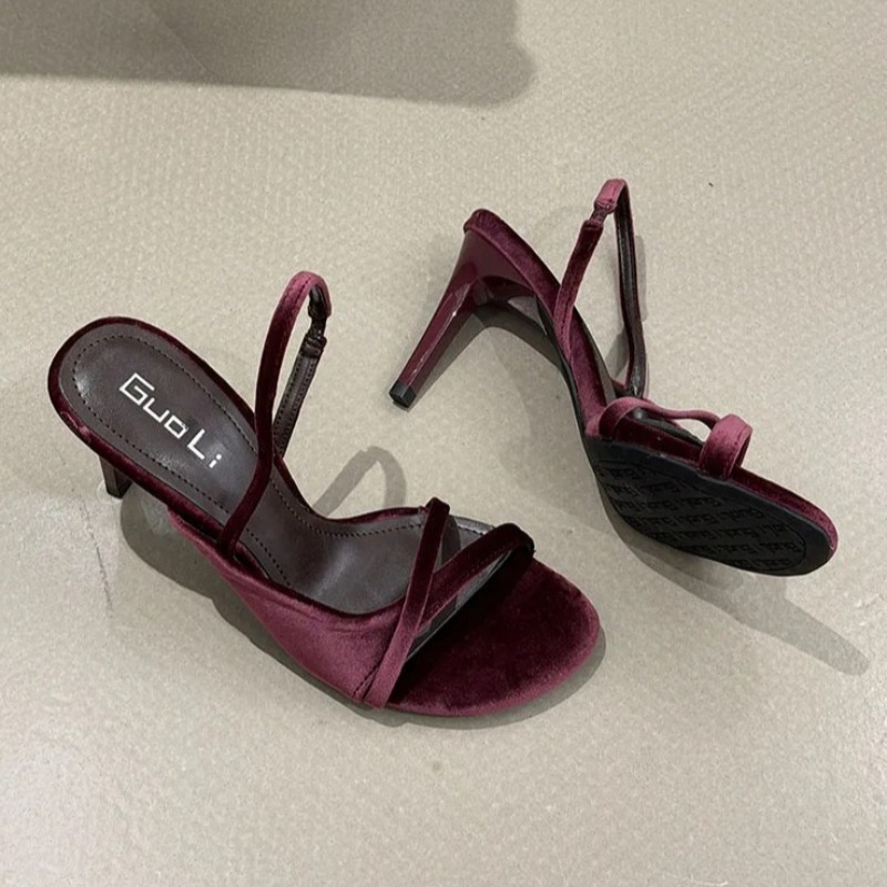 Fluwelen Luxe Vrouwen Hakken S - Luxury Lifestyle Store recensie en prijs