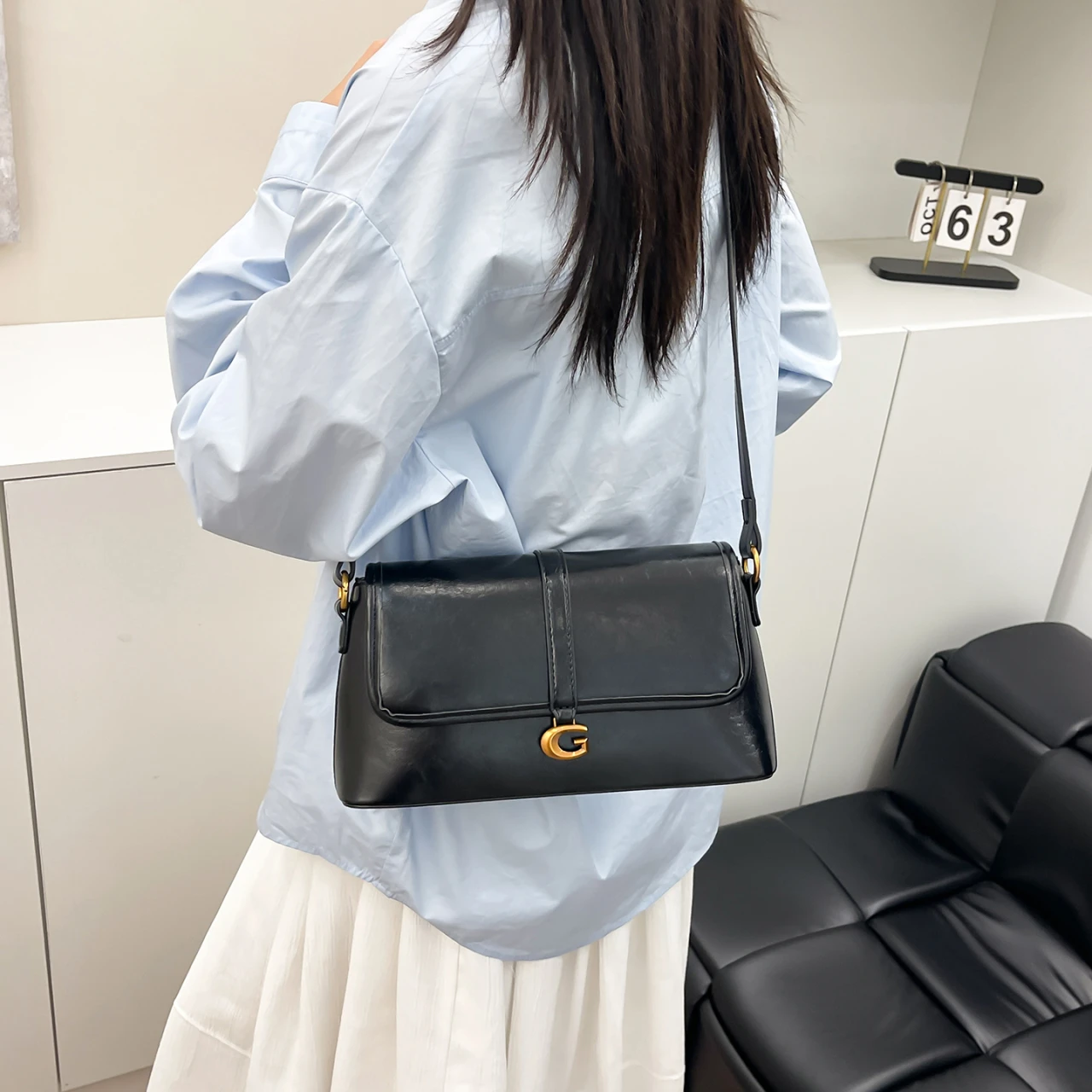 Luxe dames lederen schoudertas - Luxury Lifestyle Handbags recensie en prijs