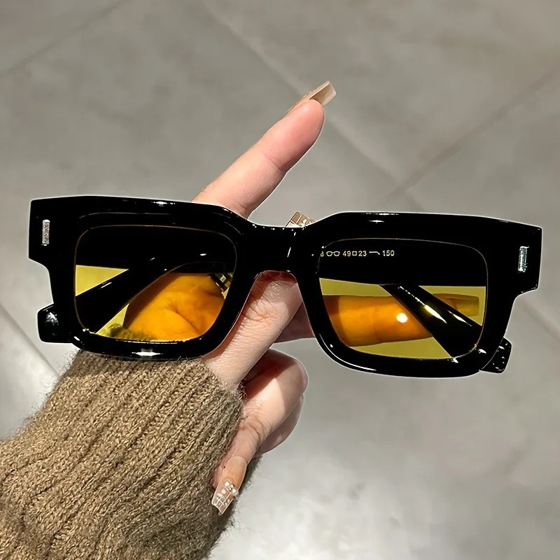 Luxe rechthoekige zonnebril Da - Luxury Lifestyle Men recensie en prijs